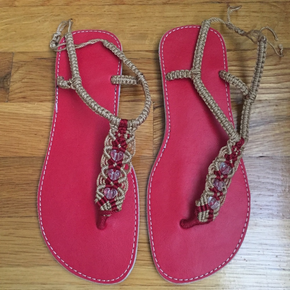 Handmade sandals (Made in Haiti)